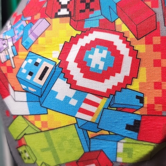 Legos Black & Gray w/ Colorful Legos Graphic Snapback Cap Hat - Picture 12 of 12